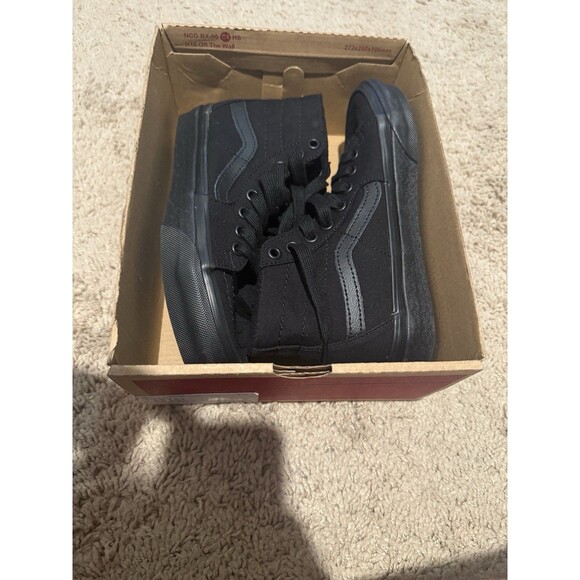 Vans Sk8-Hi Tapered Canvas Black Hi Top Men's 4 Women's 5.5 VN0A4U16BLA New - Picture 7 of 9